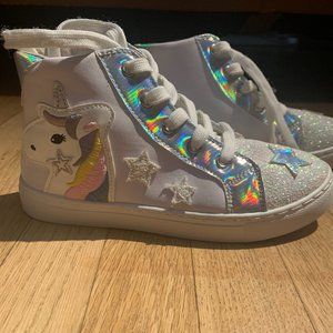 Olivier Miller Girl Unicorn High Tops size 3